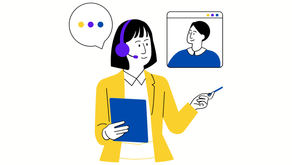une femme a de l'experience