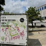 affiche annonçant les mercredis des carmes sur la place des carmes